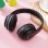 Kinsi B39M Auriculares Inalámbricos Bluetooth RGB Negros