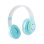 Kinsi B39M Auriculares Inalámbricos Bluetooth RGB Cian
