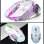 Kinsi Q13 Ratón Inalámbrico Gaming RGB 1600DPI Rosa