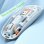 Kinsi M233 Ratón Inalámbrico Transparente Blanco
