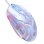 Kinsi G5 Ratón Gaming  Silencioso Mecánico RGB 3200DPI Blanco