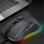 Kinsi G590 Ratón Gaming Mecánico RGB 7200DPI Negro