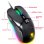 Kinsi G590 Ratón Gaming Mecánico RGB 7200DPI Negro