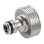 Connecteur de robinet Gardena Premium 33,3 mm gris