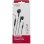 Auriculares Myway MWHPH0019 con cable Jack 3.5 mm para llamadas y música negros