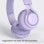 Kinsi BT06C Auriculares Inalámbricos Bluetooth Infantiles Student Music Sync Glow Rosa