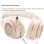 Kinsi V3 Auriculares Inalámbricos Bluettoth HiFi RGB Negros