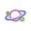 Forever Neon Plexi Led Planet Mehrfarbiges LED-Planetenpanel