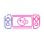 Forever Neon Plexi LED-Spielkonsole, mehrfarbiges Neon-LED-Panel