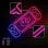 Forever Neon Plexi LED-Spielkonsole, mehrfarbiges Neon-LED-Panel