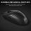Mouse da gioco ottico cablato Corsair M55 16000 DPI Nero
