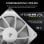 Corsair RS120 Ventoinha Suplementar PWM 120mm Branca