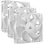 Ventola PWM supplementare Corsair RS120 in confezione tripla da 120 mm bianca
