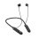 Kinsi 021 Auriculares Inalámbricos de Botón Montado en el Cuello Negros