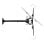 TooQ LP1344TN-B Suporte de Parede Extensível para TV 13-43" VESA 200 Máx.20kg Preto