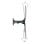 TooQ LP1355TN-B Soporte de Pared Extensible para TV de 13-55" VESA 400 Max 25kg Negro