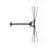 TooQ LP1356TN-B Soporte de Pared Extensible para TV de 13-55" VESA 400 Max 25kg Negro