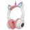 Kinsi STN27 Auriculares Inalámbricos Bluetooth RGB Unicornio Blancos