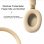 Kinsi MS-B2 Auriculares Inalámbricos Bluetooth de Oficina con Micrófono Plegable Giratorio Negros