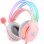 Kinsi X26 Auriculares Gaming RGB Rosas