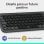 Logitech Pop Icon Keys teclado Inalámbrico Bluetooth Grafito