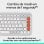 Logitech Pop Icon Keys teclado Inalámbrico Bluetooth Blanco