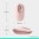 Logitech Pop Mouse Mouse wireless compatto con funzione Emoji personalizzabile, rosa
