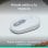 Logitech Pop Mouse Mouse wireless compatto con funzione Emoji personalizzabile Bianco
