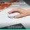 Logitech Pop Mouse Mouse wireless compatto con funzione Emoji personalizzabile Bianco
