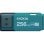 Kioxia LU301L256GG4 clé USB 256 Go USB type A 3.2 Gen 1 (3.1 Gen 1) Bleu