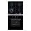 Jocel JPK4GV200143 Conjunto Placa a Gas + Horno Elétrico 73L Integrado Negro Clase A