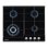 Jocel JPK4GV200143 Conjunto Placa a Gas + Horno Elétrico 73L Integrado Negro Clase A