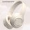 Kinsi V9 Auriculares Gaming con Cable/Bluetooth/Jack3.5/Tarjeta TF Blancos