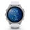 Garmin Fenix 8 Bluetooth Wi-Fi GPS 43mm AMOLED Argent Blanc M Étanchéité 10ATM SpO2