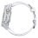 Garmin Fenix 8 AMOLED 43mm Reloj Smartwatch Plateado con Correa de Silicona Blanca