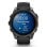 Garmin Fenix 8 Bluetooth GPS NFC 47mm AMOLED Cinzento com Correia Preta Tamanho Único Resistente à Água 10ATM