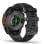 Garmin Fenix 8 Bluetooth GPS NFC 47mm AMOLED Cinzento com Correia Preta Tamanho Único Resistente à Água 10ATM