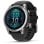 Orologio Smartwatch Garmin Fenix E 47mm in acciaio inossidabile con cinturino in silicone nero