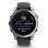 Orologio Smartwatch Garmin Fenix E 47mm in acciaio inossidabile con cinturino in silicone nero