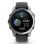 Orologio Smartwatch Garmin Fenix E 47mm in acciaio inossidabile con cinturino in silicone nero