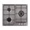Jocel JP3GI008930 Placa Encastrable a Gas 3 Zonas Acero Inoxidable