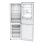 Silber IPC290L Kombi-Kühlschrank 290L No Frost Weiß Klasse E