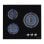Jocel JP3GV009029 Gaskochfeld, 3 Brenner, Glas