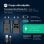Motorola TurboPower 20 SJMC202-C Caricatore di rete da USB-A a USB-C Ricarica rapida 20W Nero