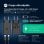 Motorola TuboPower 50 Duo SJMC502 Cargador de Red Eléctrica USB-A + USB-C Carga Rápida 50W Negro