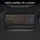 Teclado Corsair K70 CORE TKL Wireless Gaming Mecánico RGB CORSAIR MLX Red v2 Negro