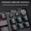 Teclado Corsair K70 CORE TKL Wireless Gaming Mecánico RGB CORSAIR MLX Red v2 Negro