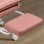 Vinsetto Silla de Oficina con 6 Puntos de Masaje y 5 Modos Rosa