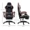 Vinsetto Silla Gaming de Cuero Pu con Altura Ajustable Negro