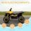 Homcom Quad Eléctrico con 2 Motores, Faros, Bocina para Niños 3-5 Años Amarillo